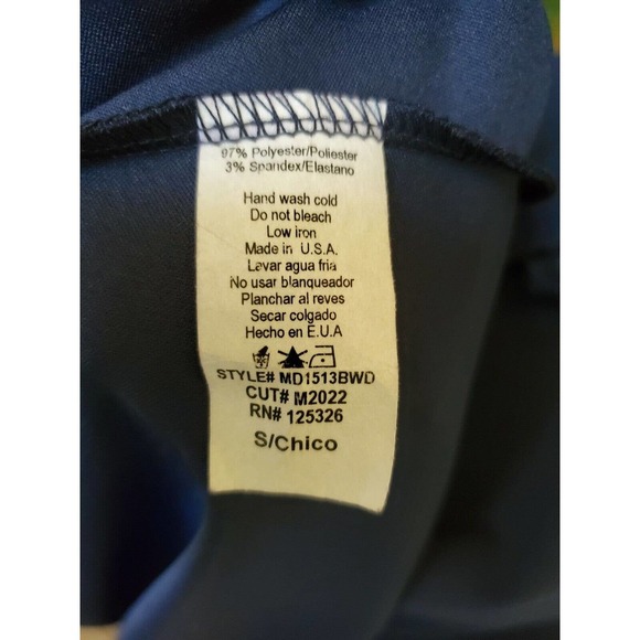 Windsor - Navy Blue - Open Back - Lace Hi-low Dress - Size Small - Picture 9 of 10